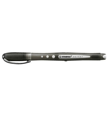 Bille roulante noir 0.5mm WORKER + - INSTRUMENTS D'ECRITURE - STABILO