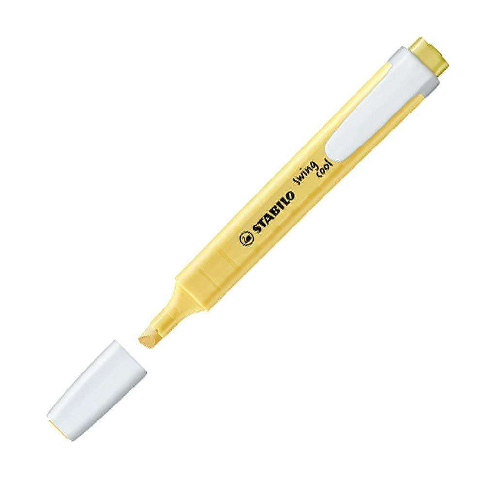 STABILO - SURLIGNEUR SWING COOL JAUNE - INSTRUMENTS D'ECRITURE - STABILO