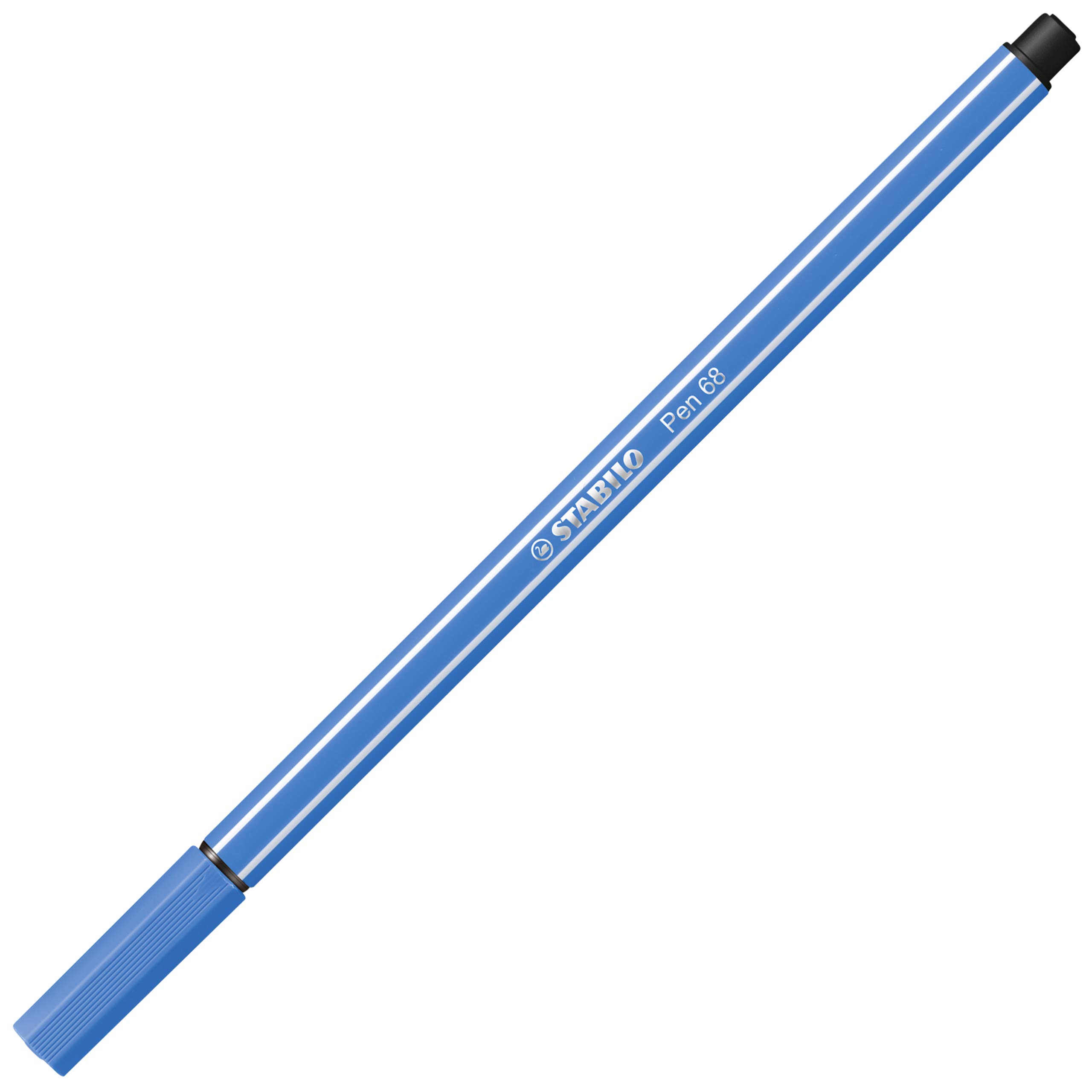 Stabilo Pen 68 - Feutre bleu - INSTRUMENTS D'ECRITURE - STABILO