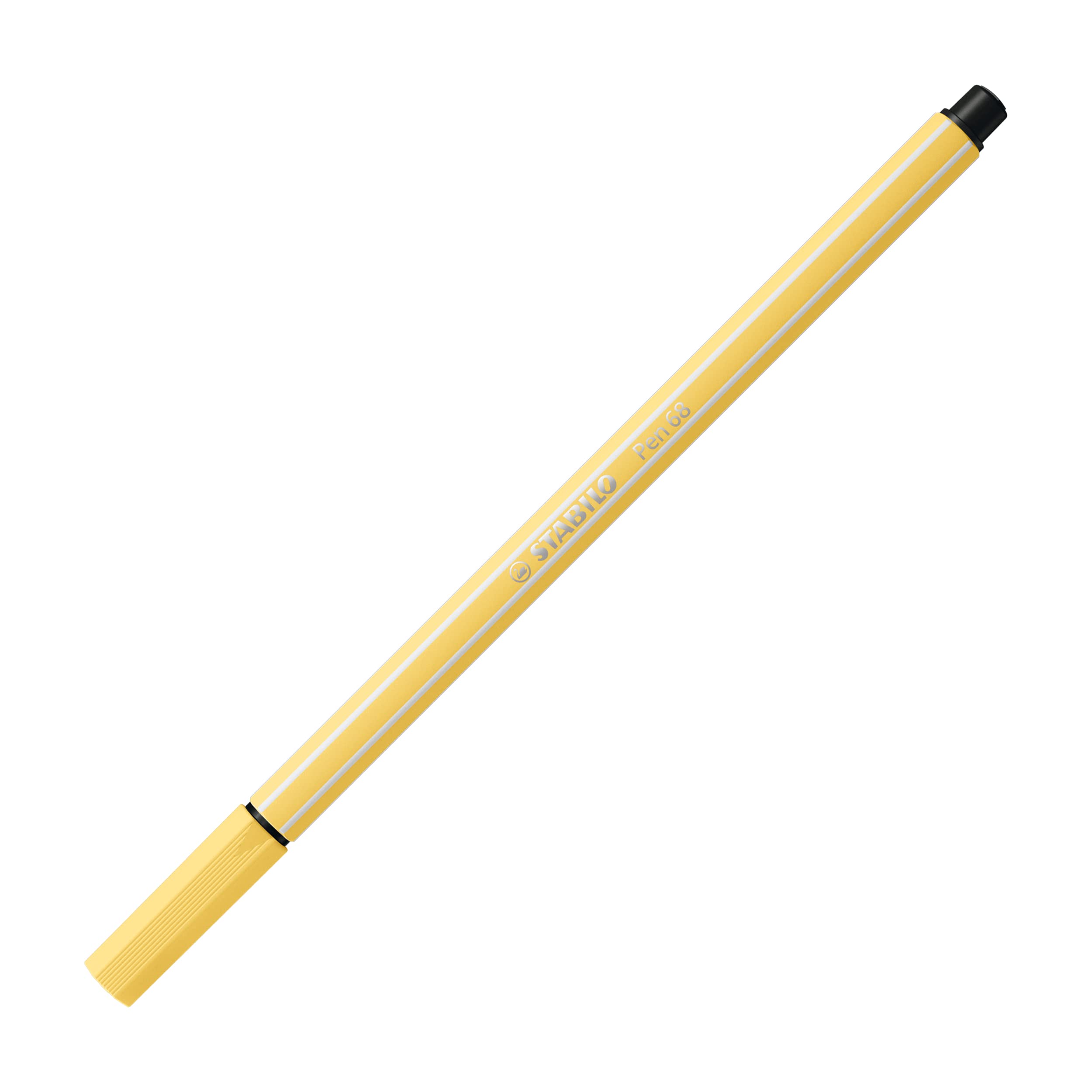 Stabilo Pen 68 - Feutre jaune - INSTRUMENTS D'ECRITURE - STABILO