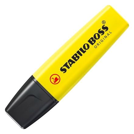 STABILO - SURLIGNEUR BOSS ORIG. JAUNE - INSTRUMENTS D'ECRITURE - STABILO