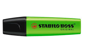 STABILO - SURLIGNEUR BOSS ORIG. VERT - INSTRUMENTS D'ECRITURE - STABILO