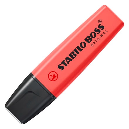 STABILO - SURLIGNEUR BOSS ORIG. ROUGE - INSTRUMENTS D'ECRITURE - STABILO