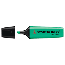 STABILO - SURLIGNEUR BOSS ORIG.TURQUOISE - INSTRUMENTS D'ECRITURE - STABILO