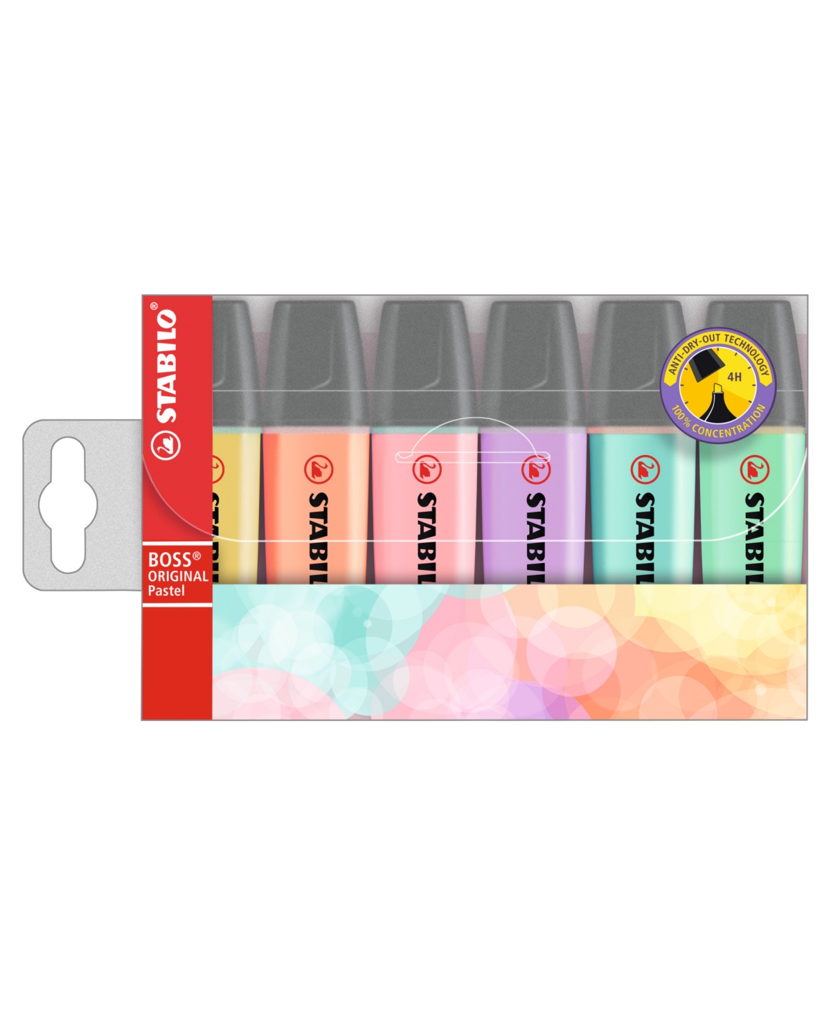 Stabilo Boss Pastel - Ensemble de 6 - INSTRUMENTS D'ECRITURE - MICROSOFT