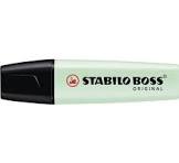 STABILO - SURLIGNEUR BOSS PASTEL MENTHE - INSTRUMENTS D'ECRITURE - STABILO