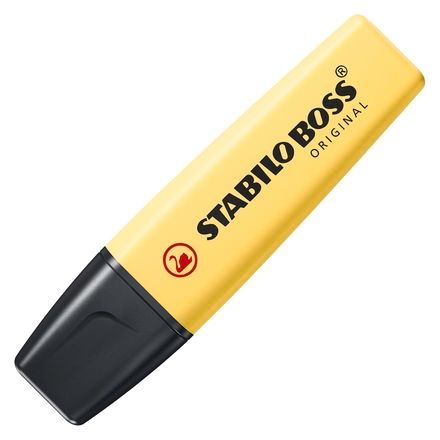 STABILO - SURLIGNEUR BOSS PASTEL JAUNE - INSTRUMENTS D'ECRITURE - STABILO