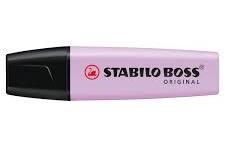 STABILO - SURLIGNEUR BOSS PASTEL LILAS - INSTRUMENTS D'ECRITURE - STABILO