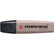 STABILO - SURLIGNEUR BOSS NATURE GRIS - INSTRUMENTS D'ECRITURE - STABILO