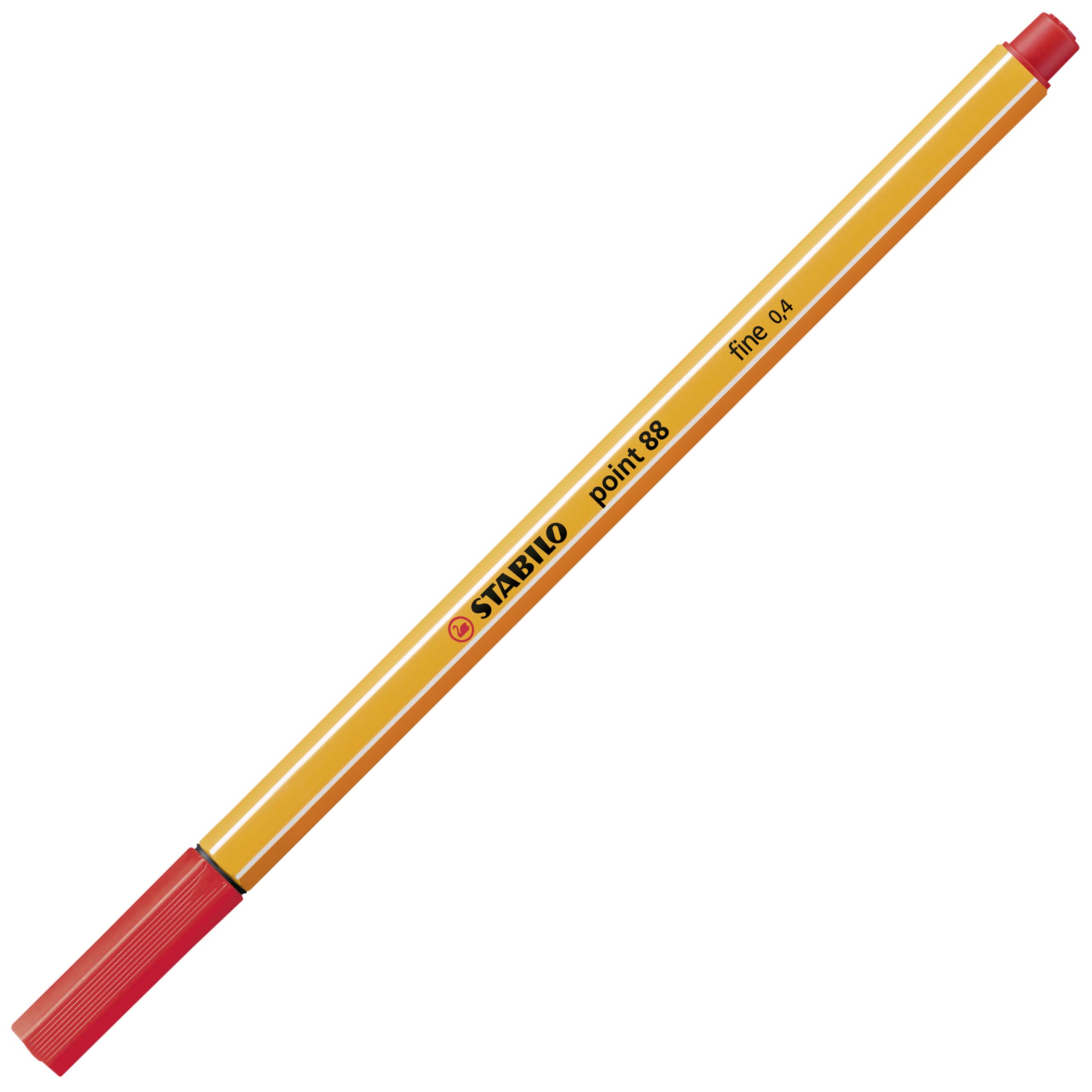 STABILO - POINT 88, ROUGE - INSTRUMENTS D'ECRITURE - STABILO
