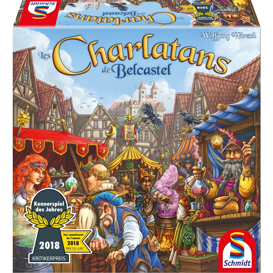 LES CHARLATANS DE BELCASTEL - JEUX DE STRATEGIE & DE TABLE - SCHMIDT