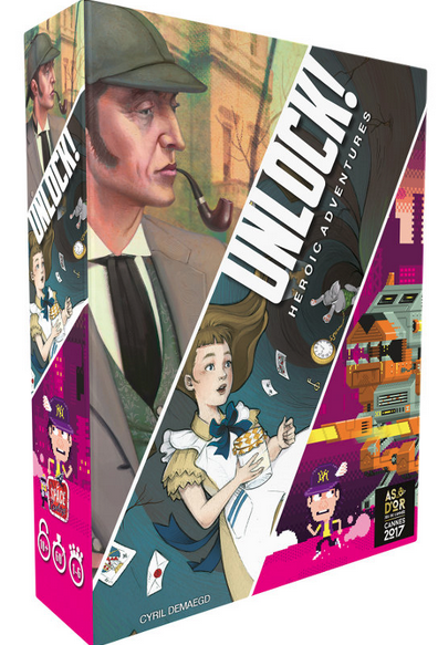 UNLOCK! HEROIC ADVENTURES - JEUX DE PARTY & D'AMBIANCE - SPACE COWBOYS