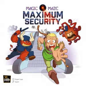 MAGIC MAZE: MAXIMUN SECURITY - JEUX DE STRATEGIE & DE TABLE - SIT DOWN!