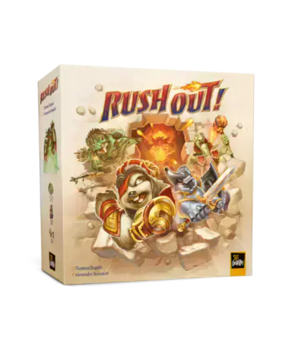 RUSH OUT! - JEUX DE STRATEGIE & DE TABLE - SIT DOWN!