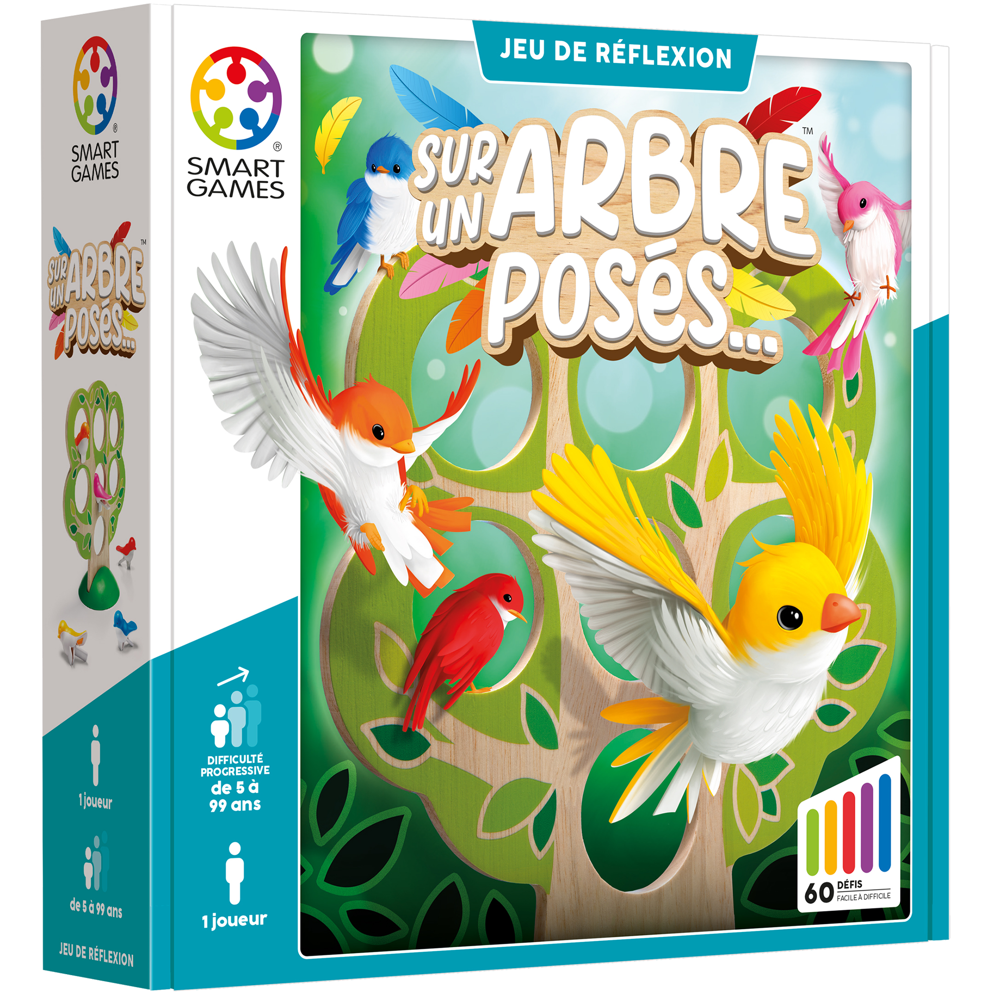 Smart Games - Sur un arbre poses... (FR) - JEUX DE LOGIQUE & PATIENCE - SMART GAMES