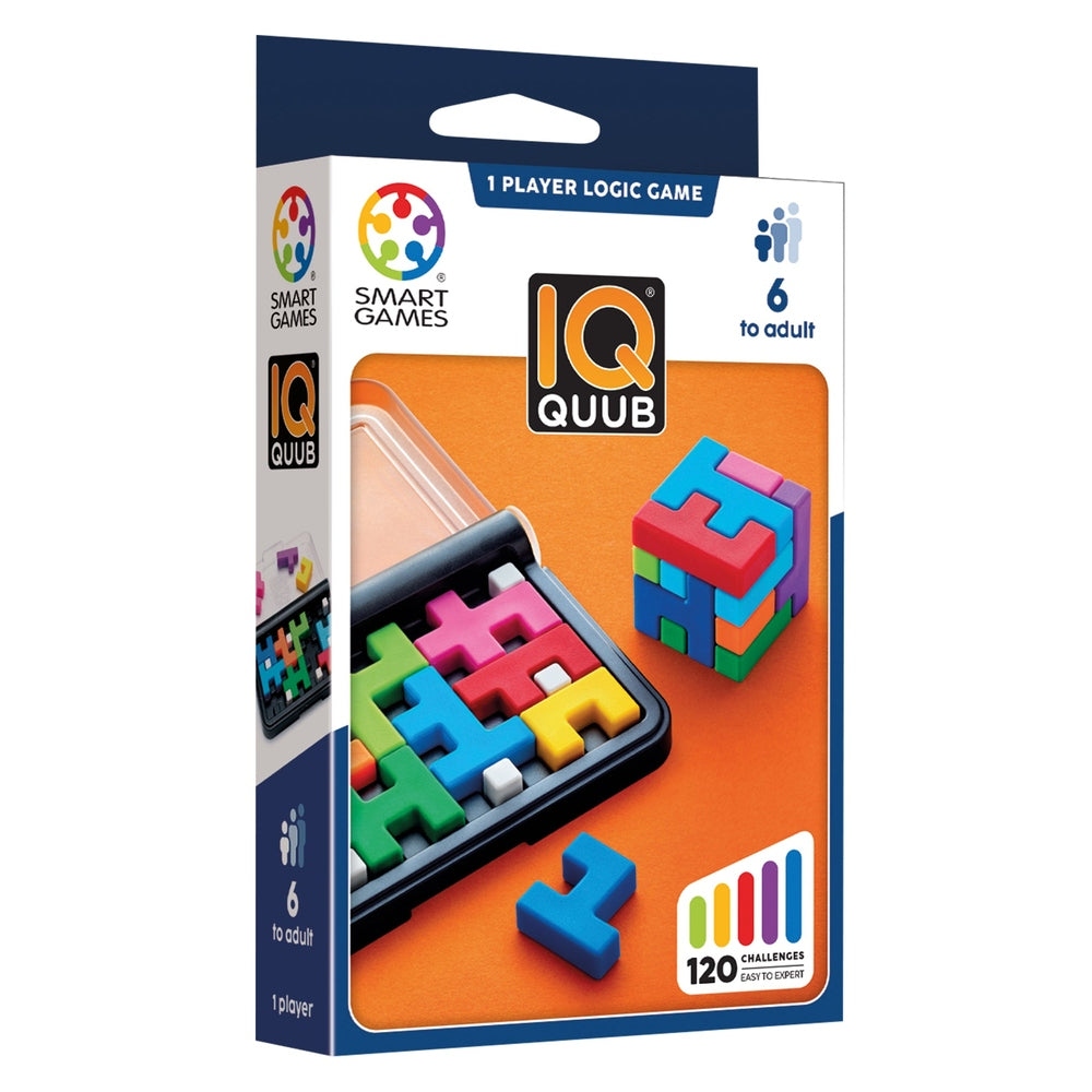 IQ QUUB (ml) - JEUX DE LOGIQUE & PATIENCE - SMART GAMES