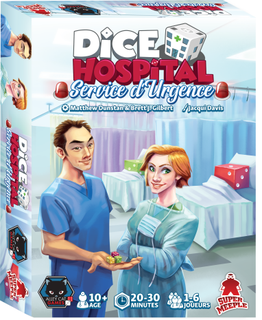 DICE HOSPITAL SERVICE D'URGENCE - JEUX DE STRATEGIE & DE TABLE - Super Meeple