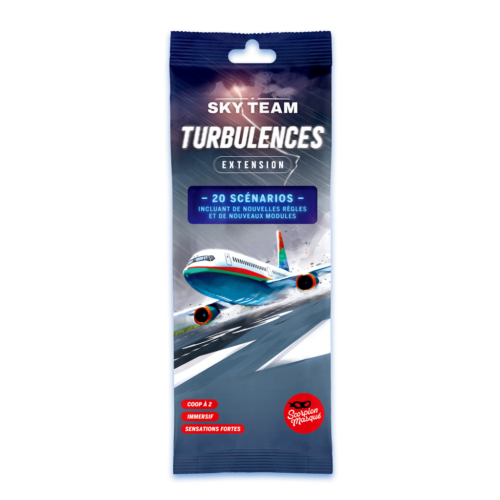 Sky Team Turbulences extension ( VF ) - JEUX DE SOCIÉTÉ ET FAMILLE - FUNKO GAMES