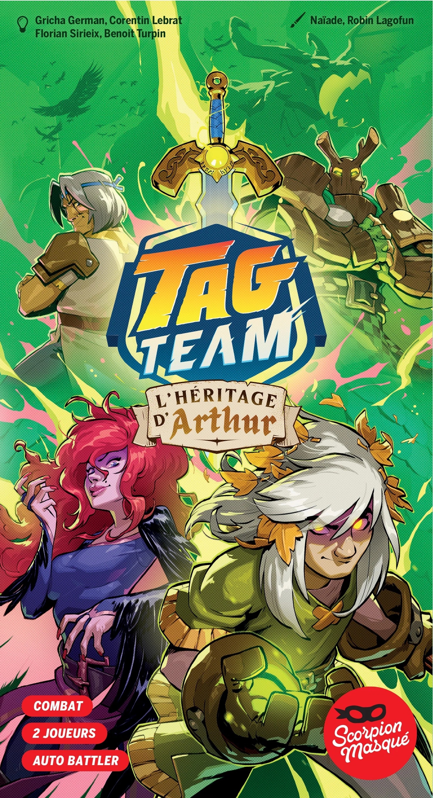 Tag Team: l'Héritage d'Arthur - FR - JEUX DE SOCIÉTÉ ET FAMILLE - SCORPION MASQUE