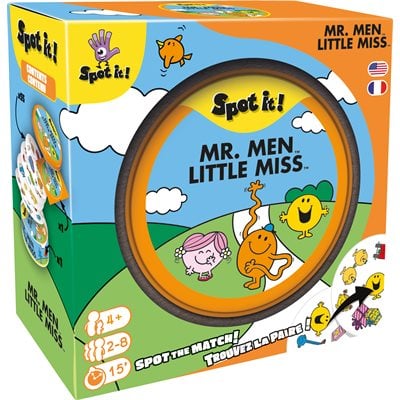 Spot it! mr men and little miss(ml) - JEUX DE SOCIÉTÉ ET FAMILLE - zygo matic