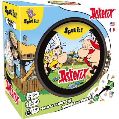 SPOT IT! / DOBBLE ASTÉRIX - JEUX POUR ENFANTS - zygo matic