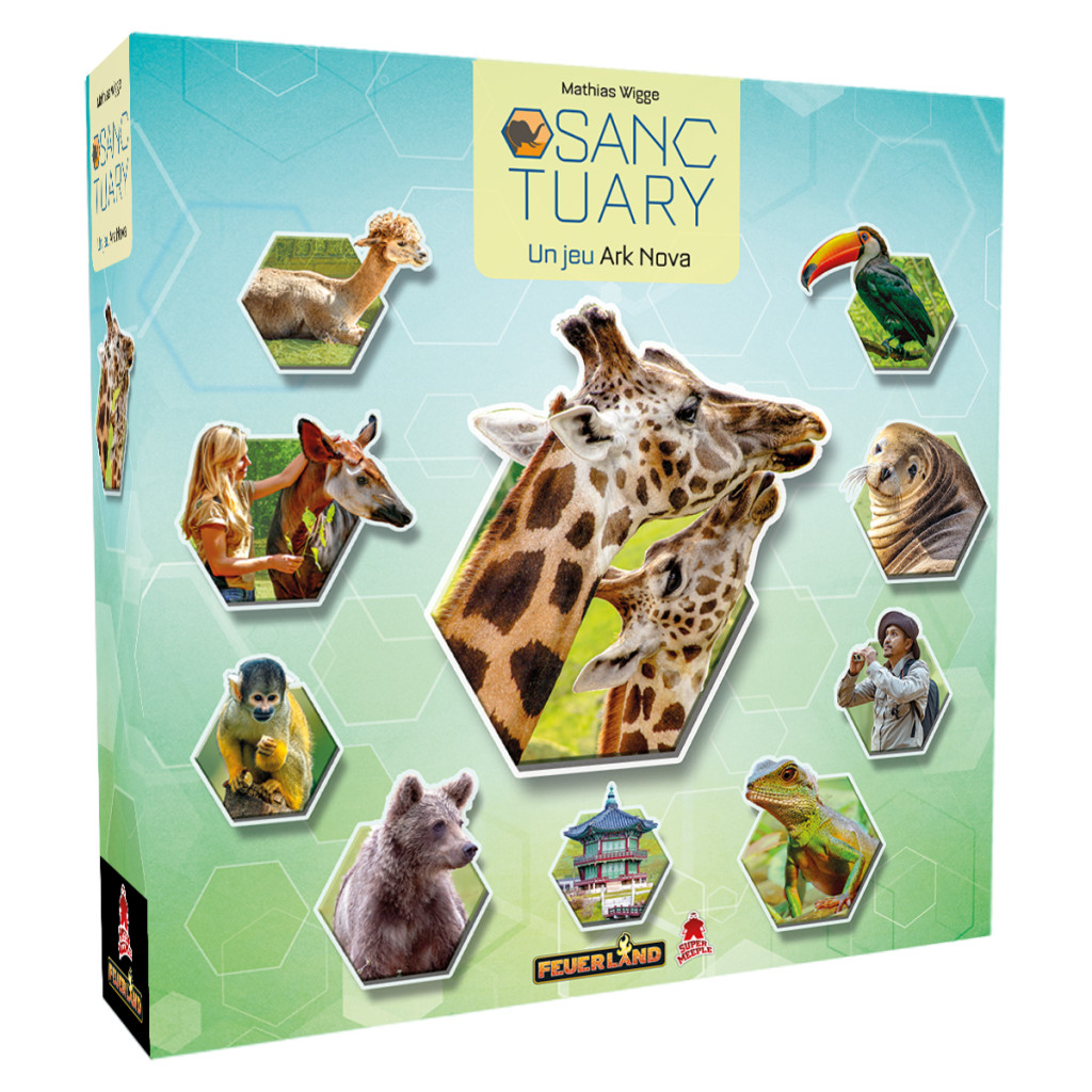 Ark Nova : Sanctuary (FR) - JEUX DE PARTY & D'AMBIANCE - RANDOLPH