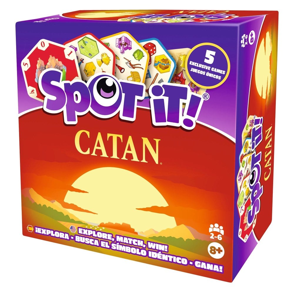 Spot it! catan (ml) - JEUX DE SOCIÉTÉ ET FAMILLE - zygo matic