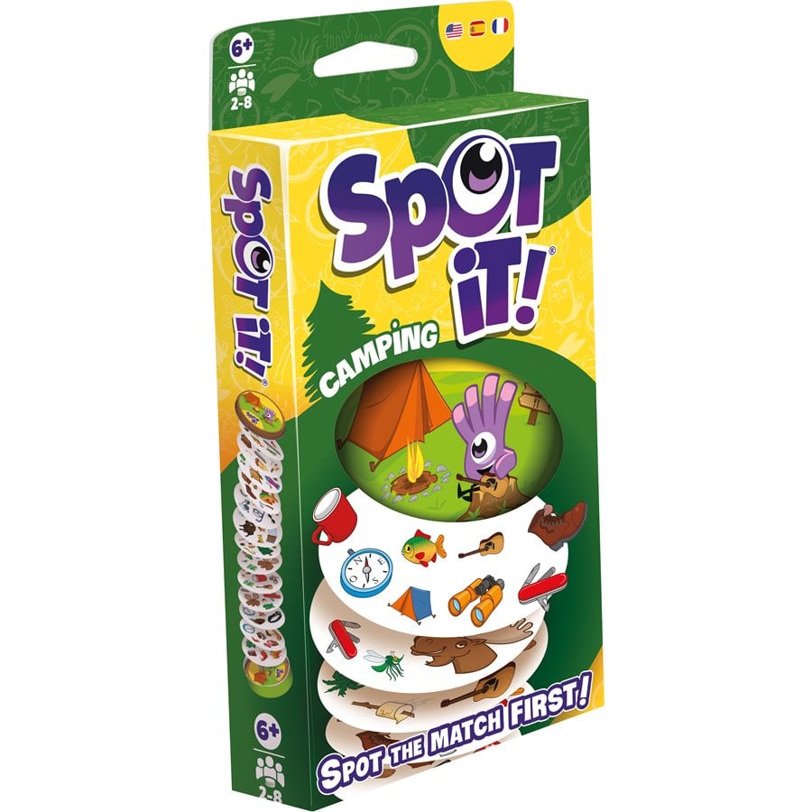 Spot it! camping (ml) - JEUX DE SOCIÉTÉ ET FAMILLE - zygo matic