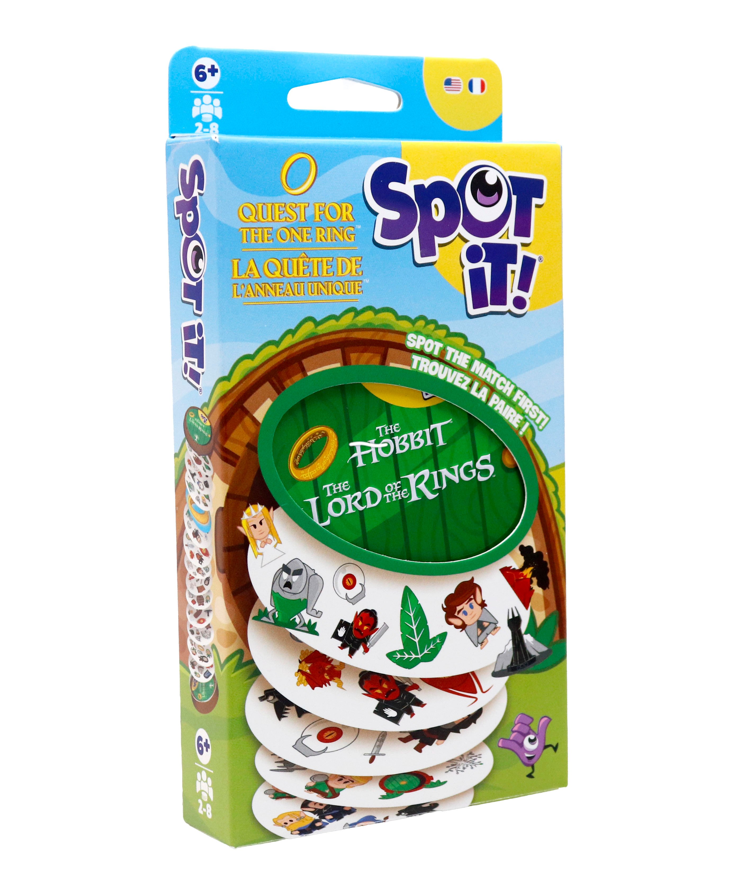 Spot it! lord of the ring (ml) - JEUX DE SOCIÉTÉ ET FAMILLE - zygo matic