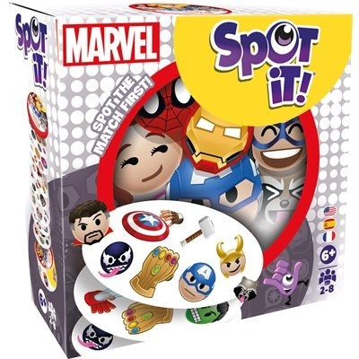 Spot it! marvel emojis (ml) - JEUX DE SOCIÉTÉ ET FAMILLE - zygo matic