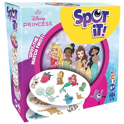 Spot it! disney princess (ml) - JEUX DE SOCIÉTÉ ET FAMILLE - zygo matic