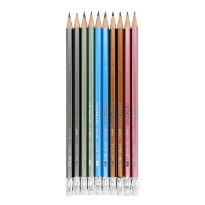 CRAYONS DE GRAPHITE METALLIQUE - INSTRUMENTS D'ECRITURE - MICROSOFT