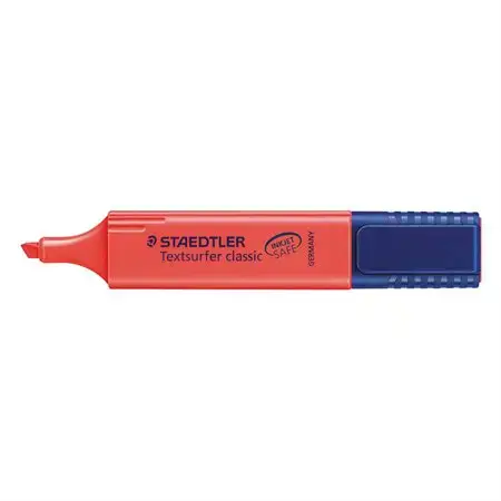 SURLIGNEUR TEXTSURFER ROUGE - ACCESSOIRES DE BUREAU - STAEDTLER-MARS