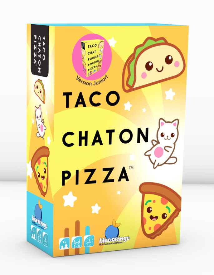 Taco Chaton Pizza ( FR ) - JEUX POUR ENFANTS - BLUE ORANGE