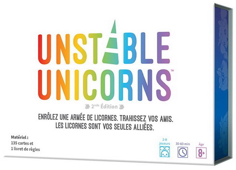 UNSTABLE UNICORNS - JEUX DE PARTY & D'AMBIANCE - TEETURTLE