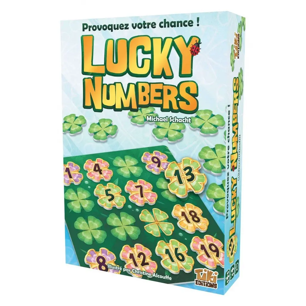 LUCKY NUMBERS - JEUX DE LOGIQUE & PATIENCE - TIKI EDITIONS