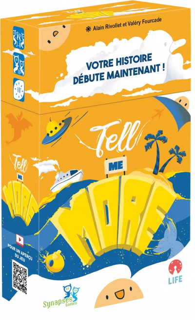 TELL ME MORE (VF) - JEUX DE PARTY & D'AMBIANCE - SYNAPSES GAMES