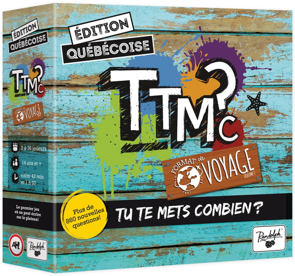 TTMC? - FORMAT DE VOYAGE VOL. 1 - JEUX DE PARTY & D'AMBIANCE - RANDOLPH