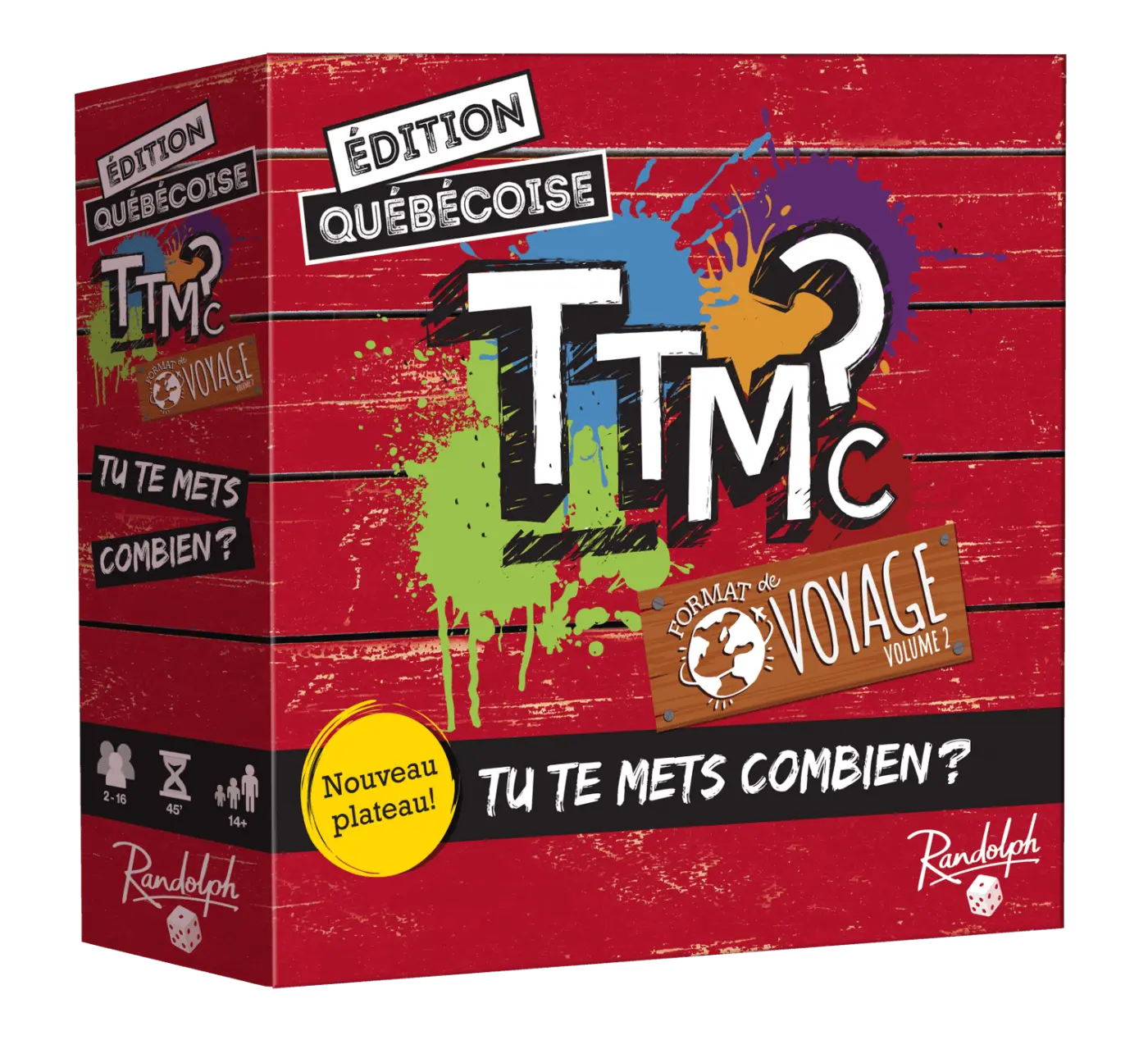 TTMC? FORMAT VOYAGE VOL. 2 - JEUX DE PARTY & D'AMBIANCE - RANDOLPH