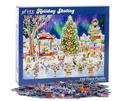 Vermont - Holiday Skating, 550 pcs - Vermont - Holiday Skating, 550 pcs - VERMONT