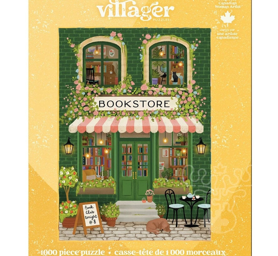 VILLAGER - Librairie Émeraude, 1000 pces - 1000 PIÈCES - VILLAGER