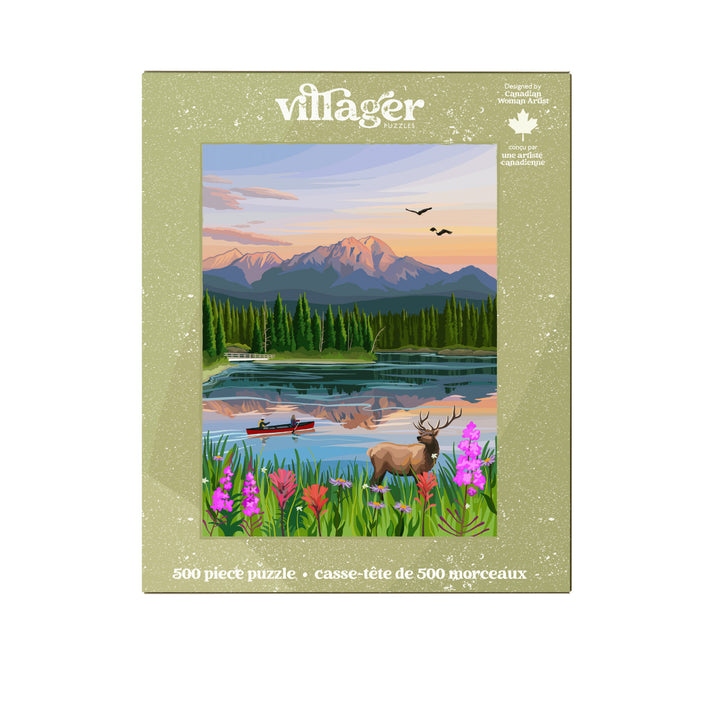 VILLAGER - FLeurs de Jasper, 500 pieces - 999 PIECES ET MOINS - VILLAGER