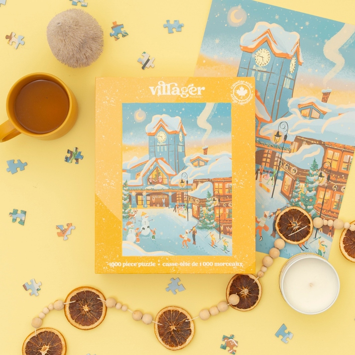 Villager - Station de Ski, 1000pcs - Villager - Station de Ski, 1000pcs - VILLAGER