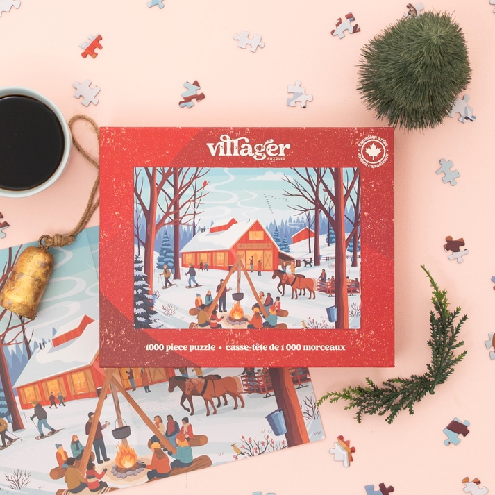 Villager - Cabane a sucre, 1000pcs - Villager - Cabane a sucre, 1000pcs - VILLAGER