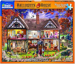 White Mountain - Halloween House, 1000 - 1000 PIÈCES - WHITE MOUNTAIN