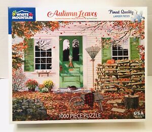 CASSE-TETE 1000 FEUILLE D'AUTOMNE - 1000 PIÈCES - WHITE MOUNTAIN