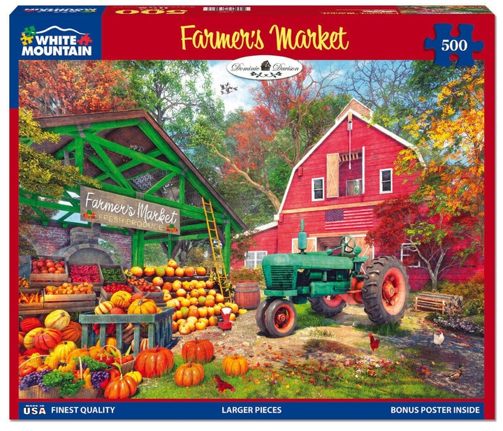 White Mountain - Farmer's Market, 500pc - 500 PIÈCES - WHITE MOUNTAIN