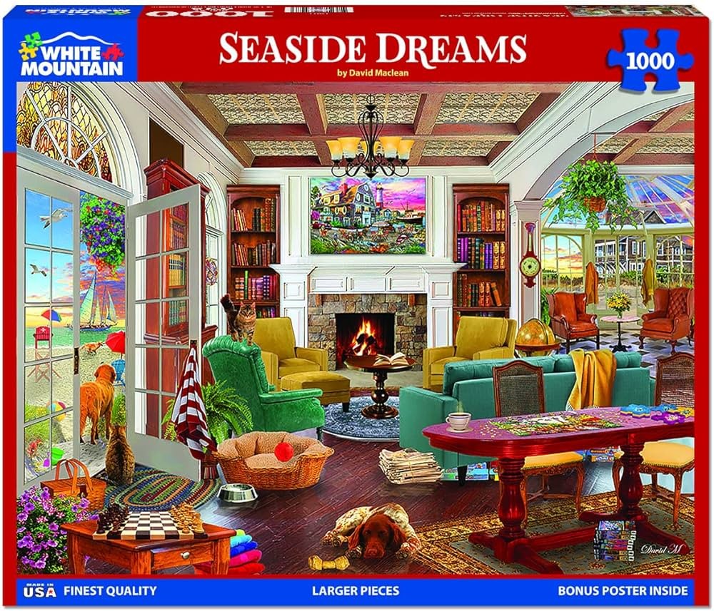 White Mountain - Seaside Dreams - 1000 PIÈCES - WHITE MOUNTAIN