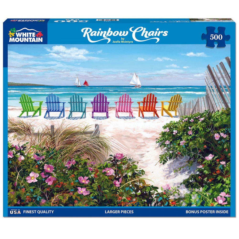 White Mountain - Rainbow Chairs - - WHITE MOUNTAIN