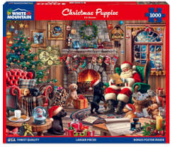 White Mountain -Le Noel des Chiot, 1000 - 1000 PIÈCES - WHITE MOUNTAIN